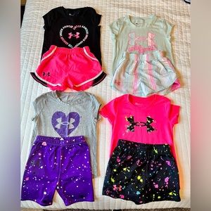 Bundle of Four Under Armour Girls Sets